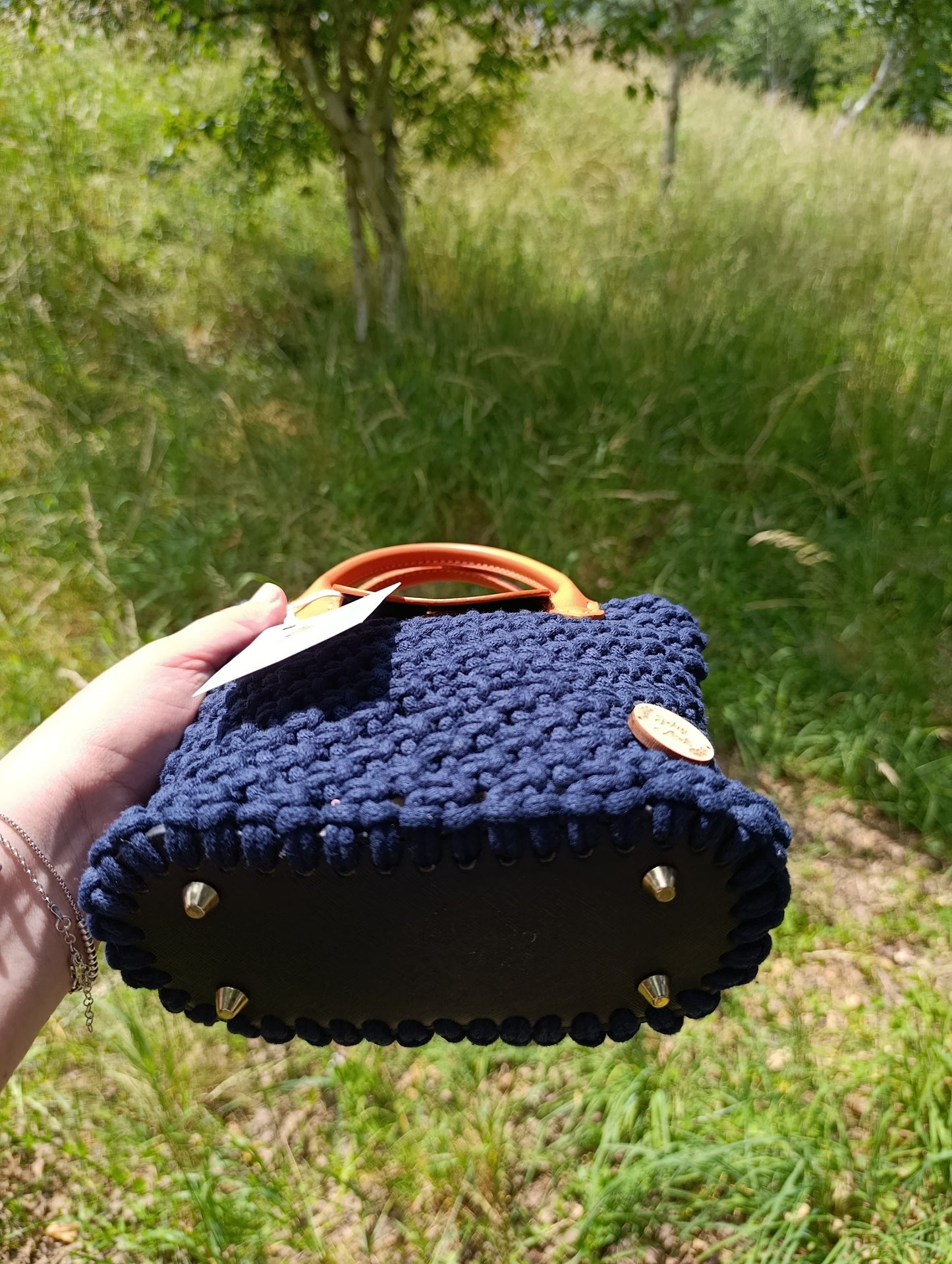 Mini sac bleu marine