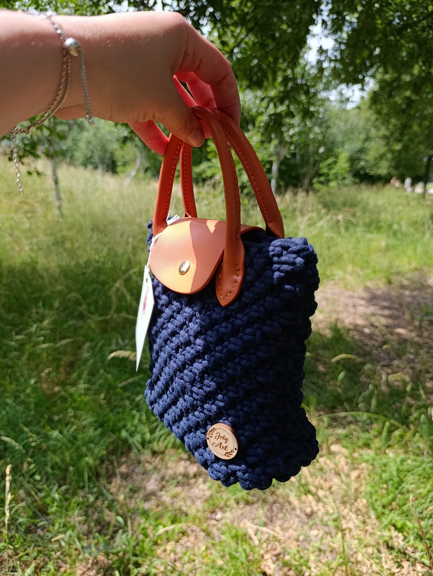 Mini sac bleu marine