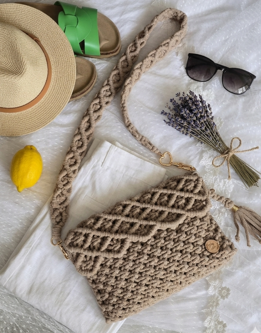 Sac bandoulière Beige