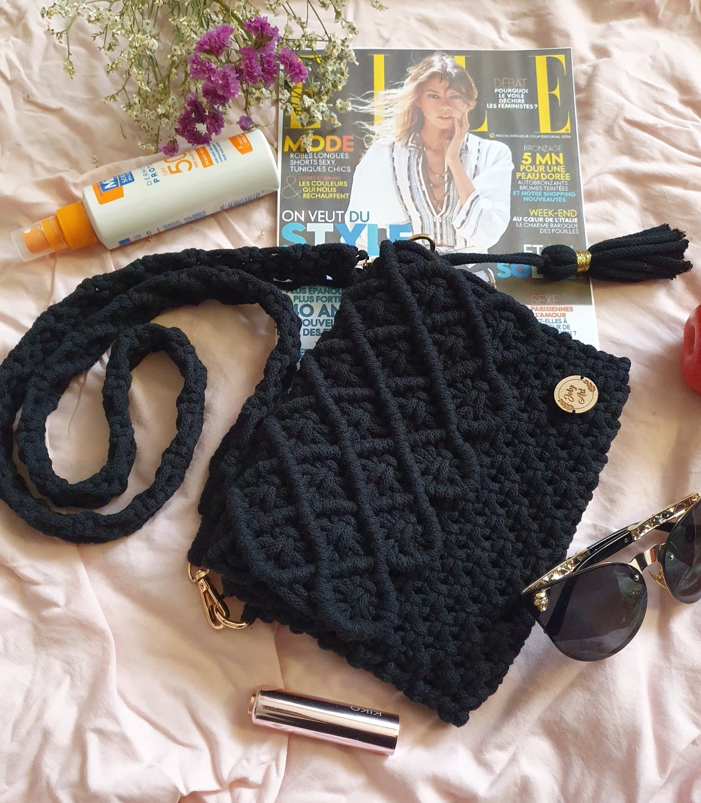 Sac bandoulière Noir