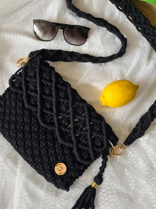 Sac bandoulière Noir
