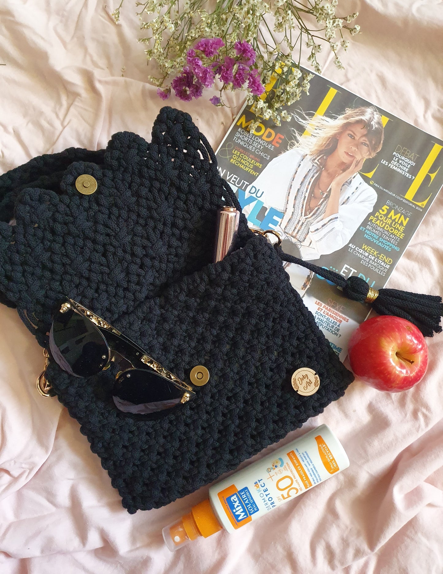 Sac bandoulière Noir