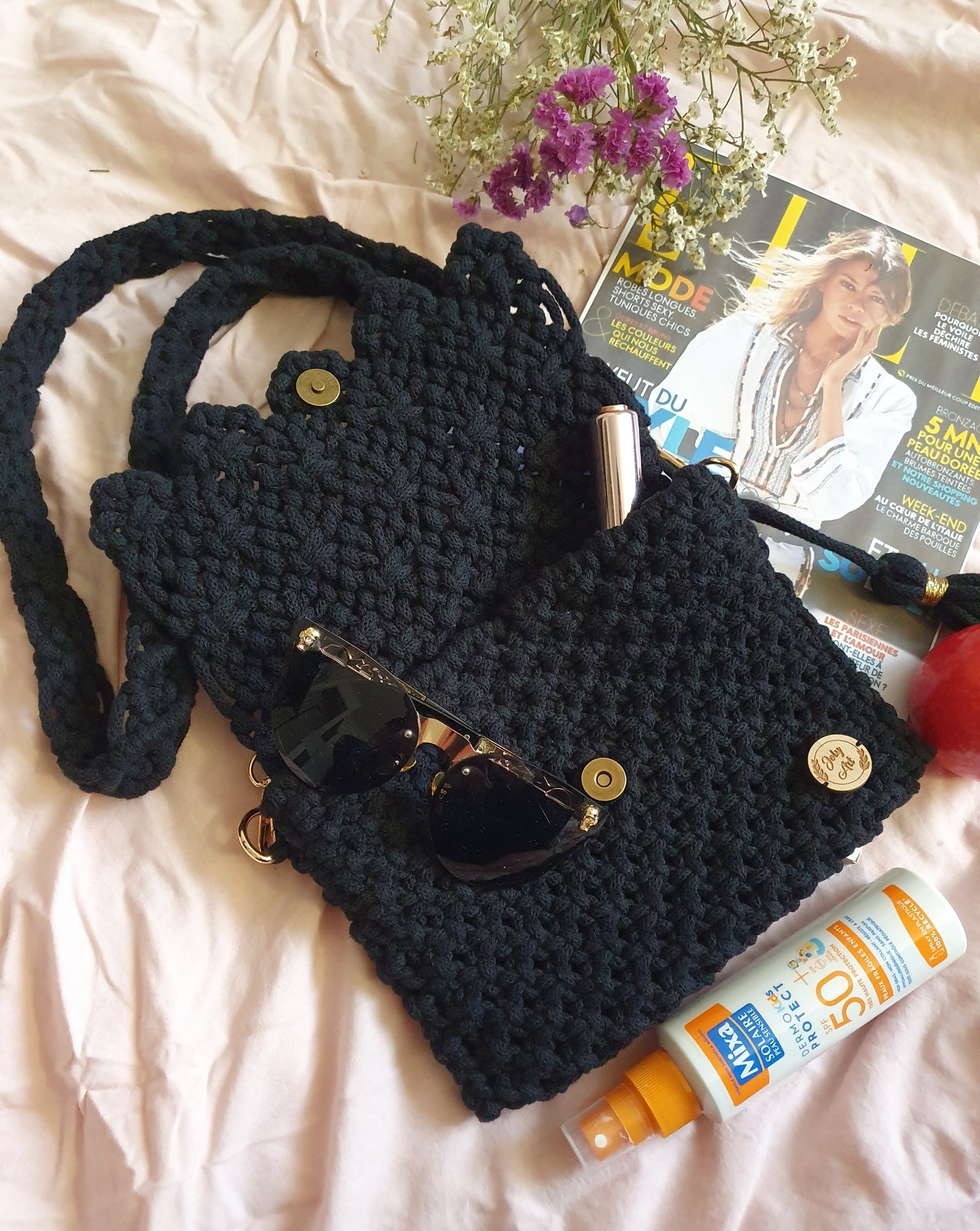Sac bandoulière Noir