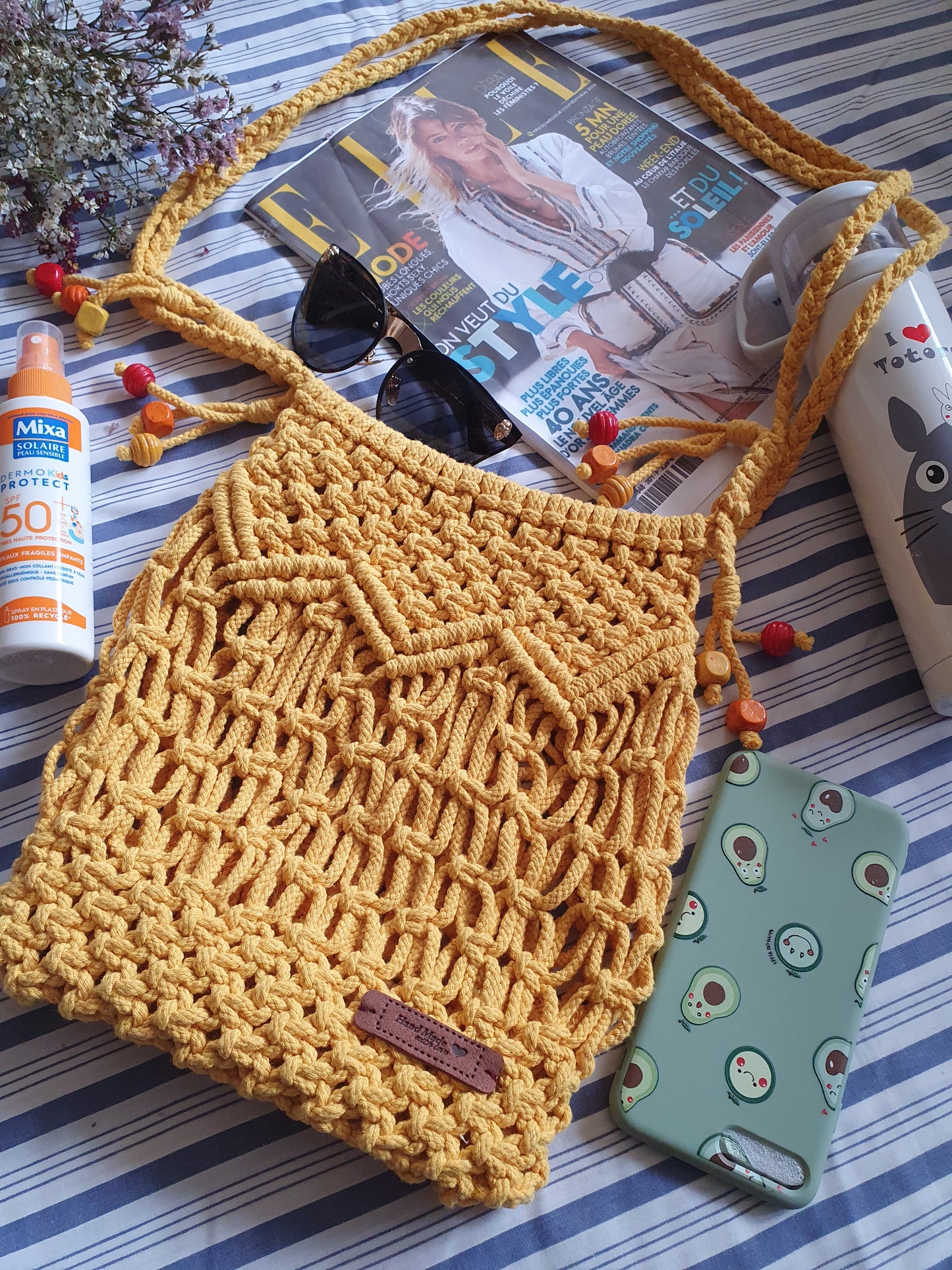 Sac Fourr-tout Jaune
