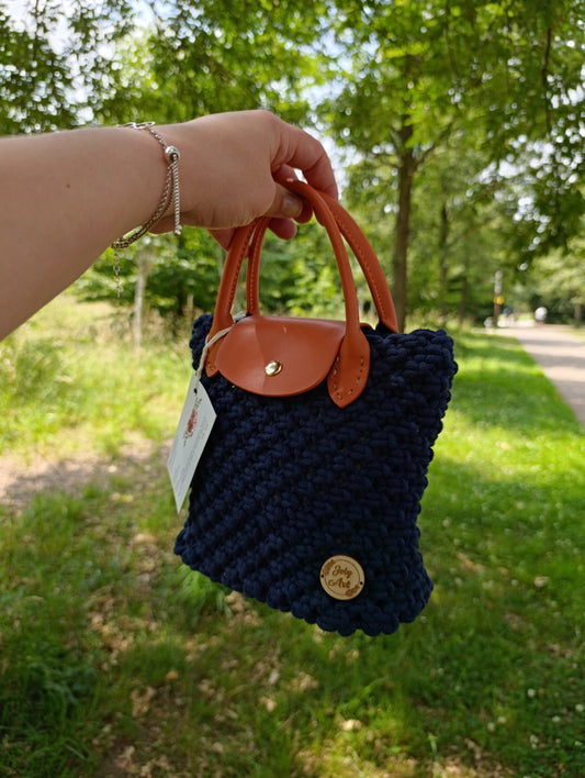 Mini sac bleu marine