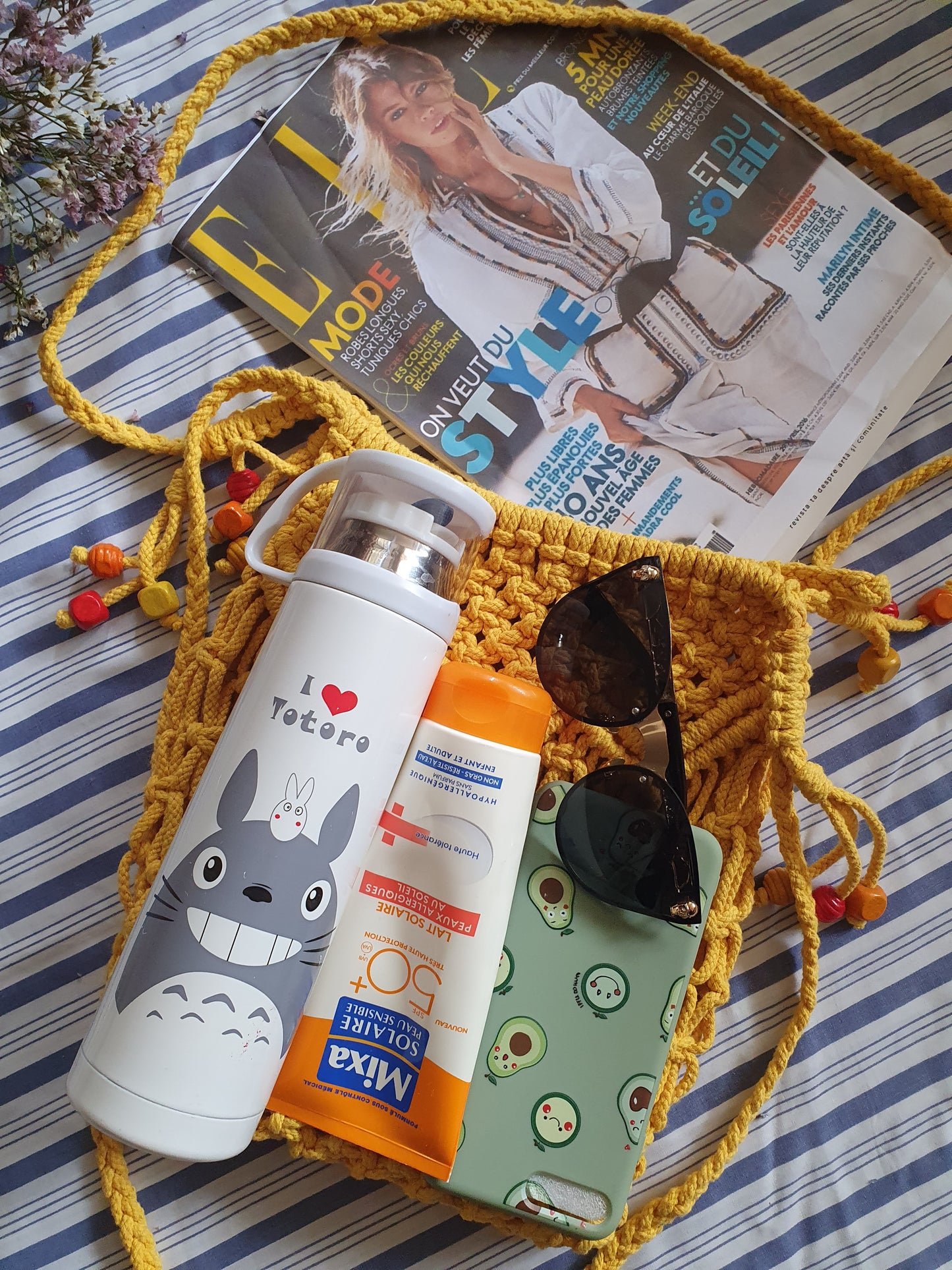 Sac Fourr-tout Jaune