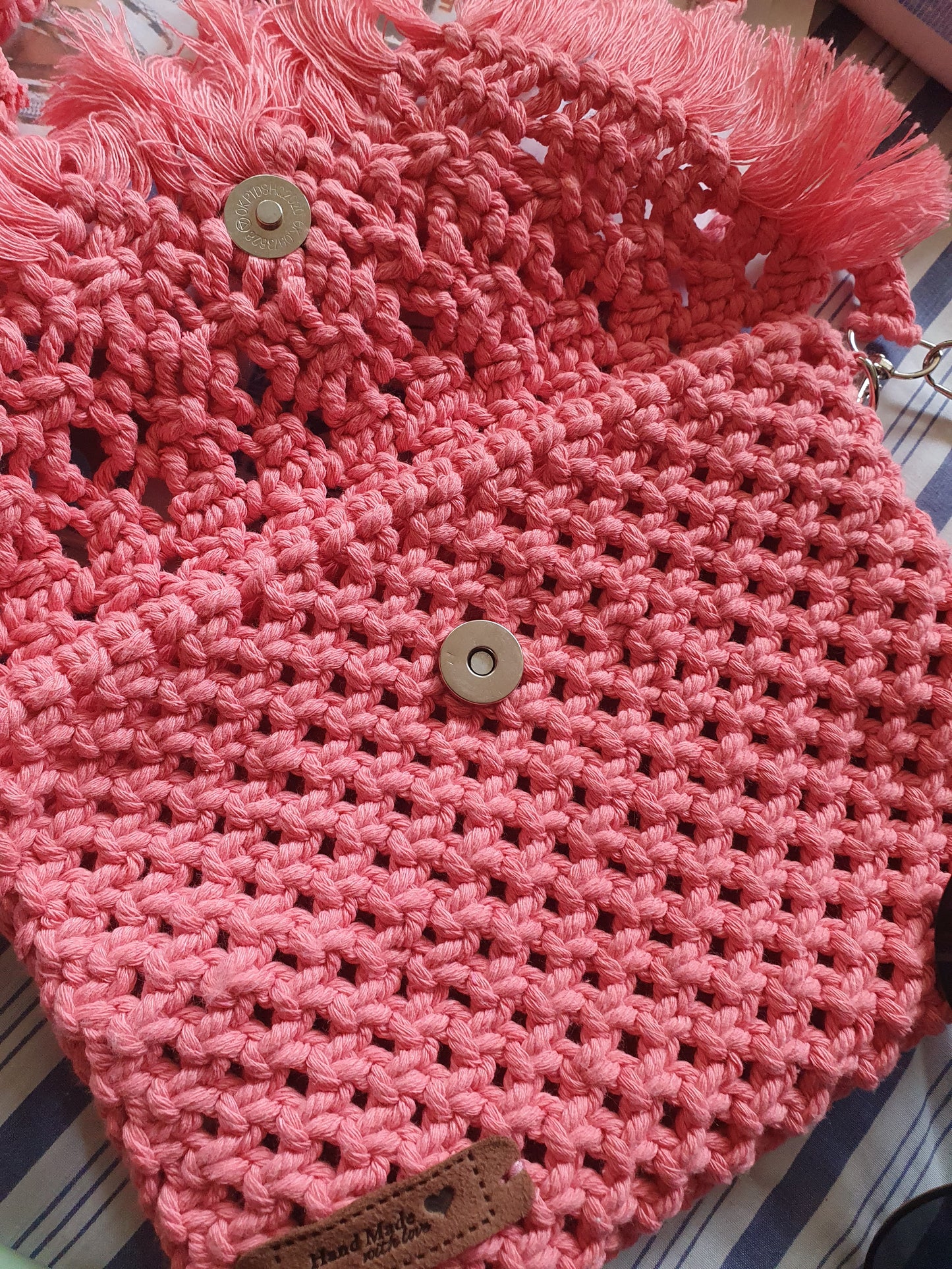 Sac bandoulière Rose
