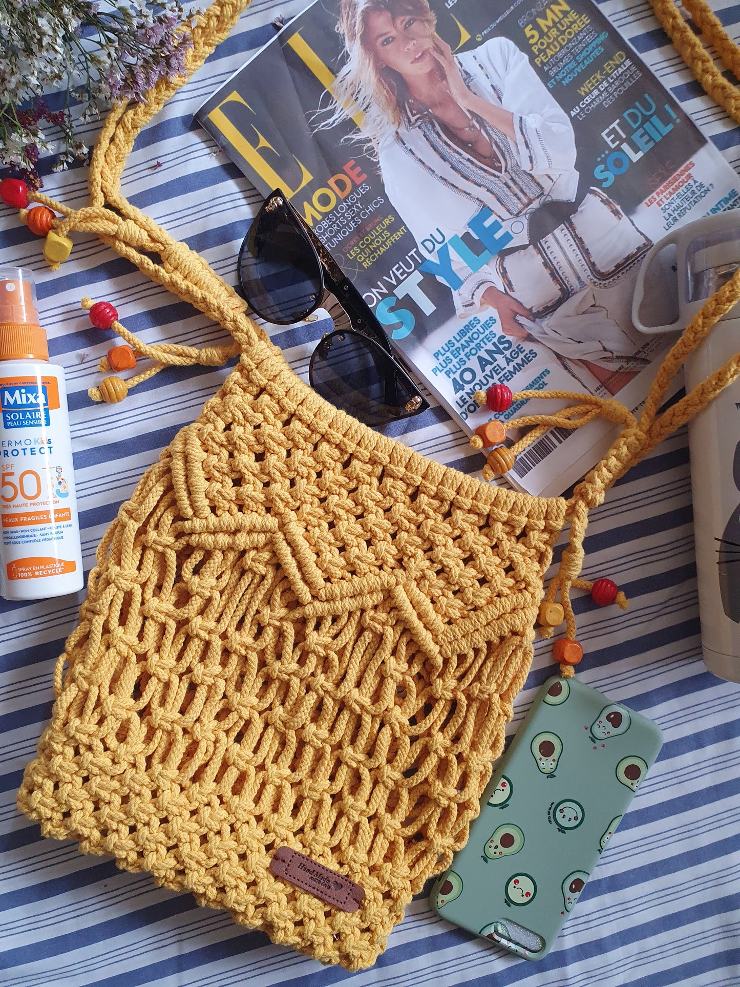 Sac Fourr-tout Jaune