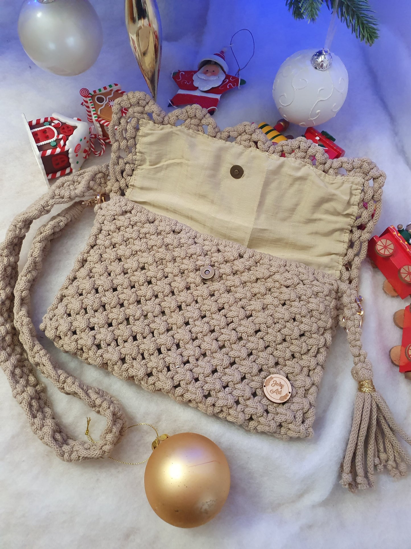 Sac bandoulière Beige