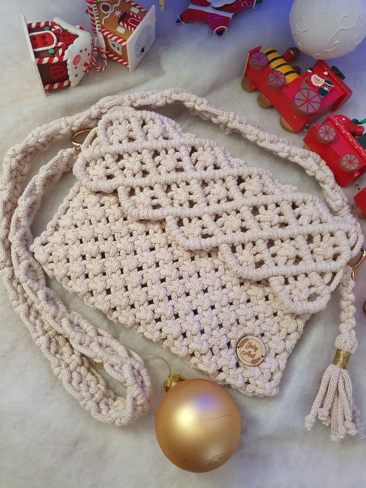 Sac à main Crème