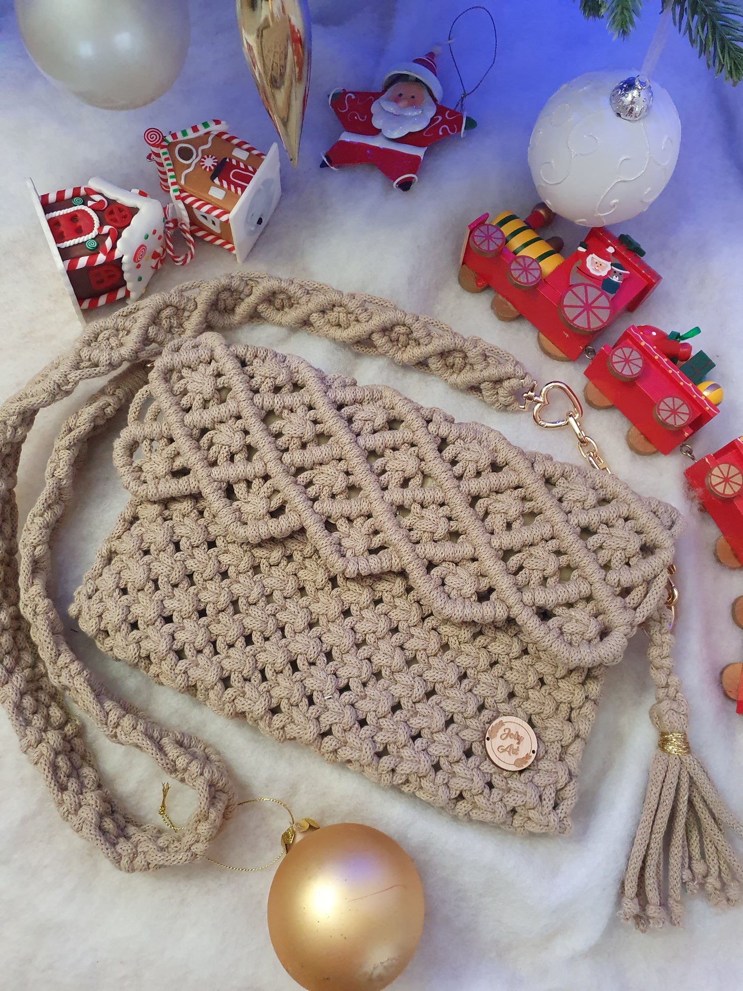 Sac bandoulière Beige