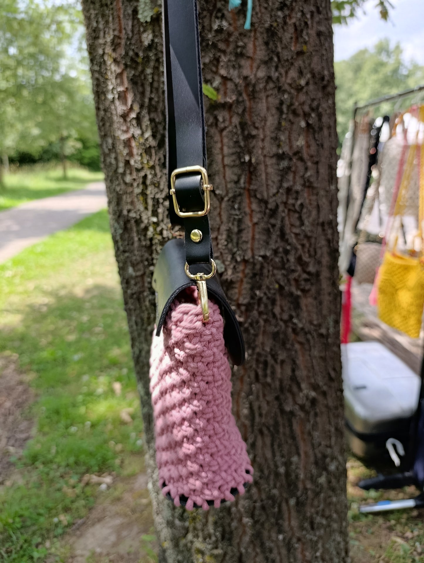 Le sac Rosé noir