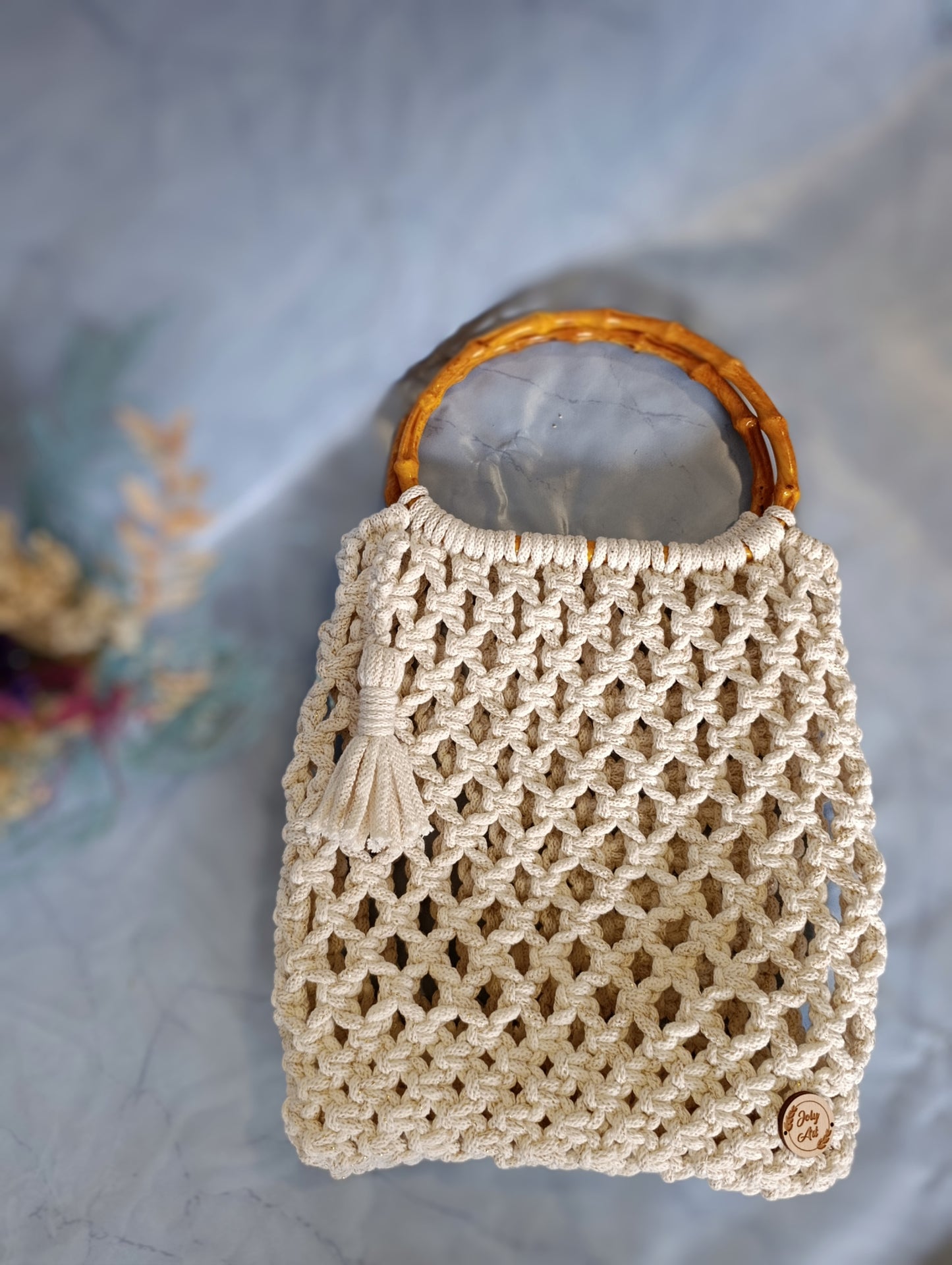 Sac d'été macramé
