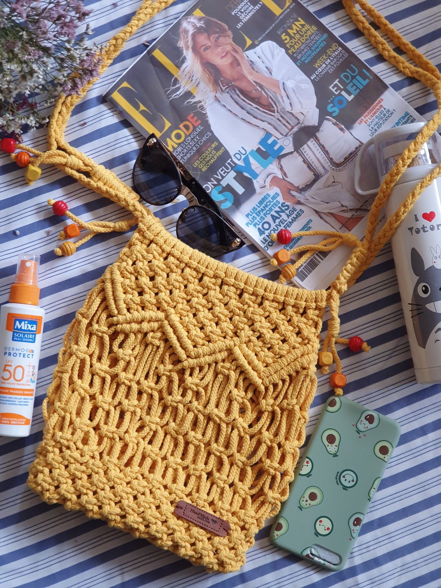 Sac Fourr-tout Jaune