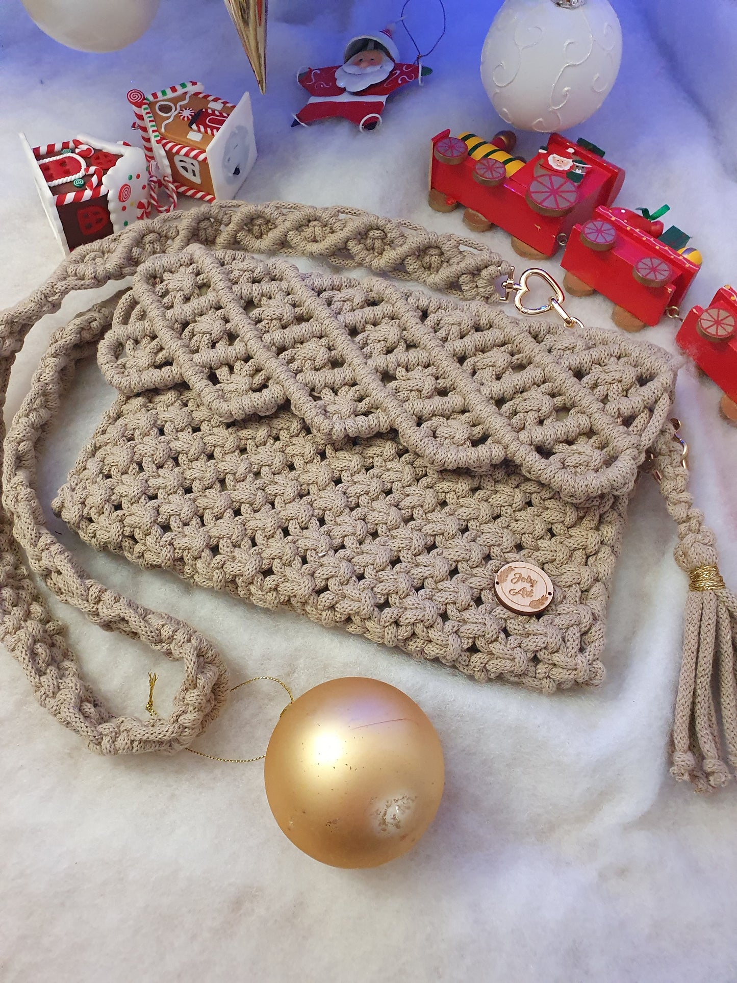 Sac bandoulière Beige