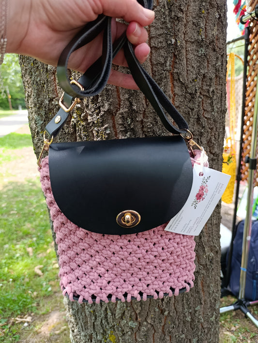 Le sac Rosé noir