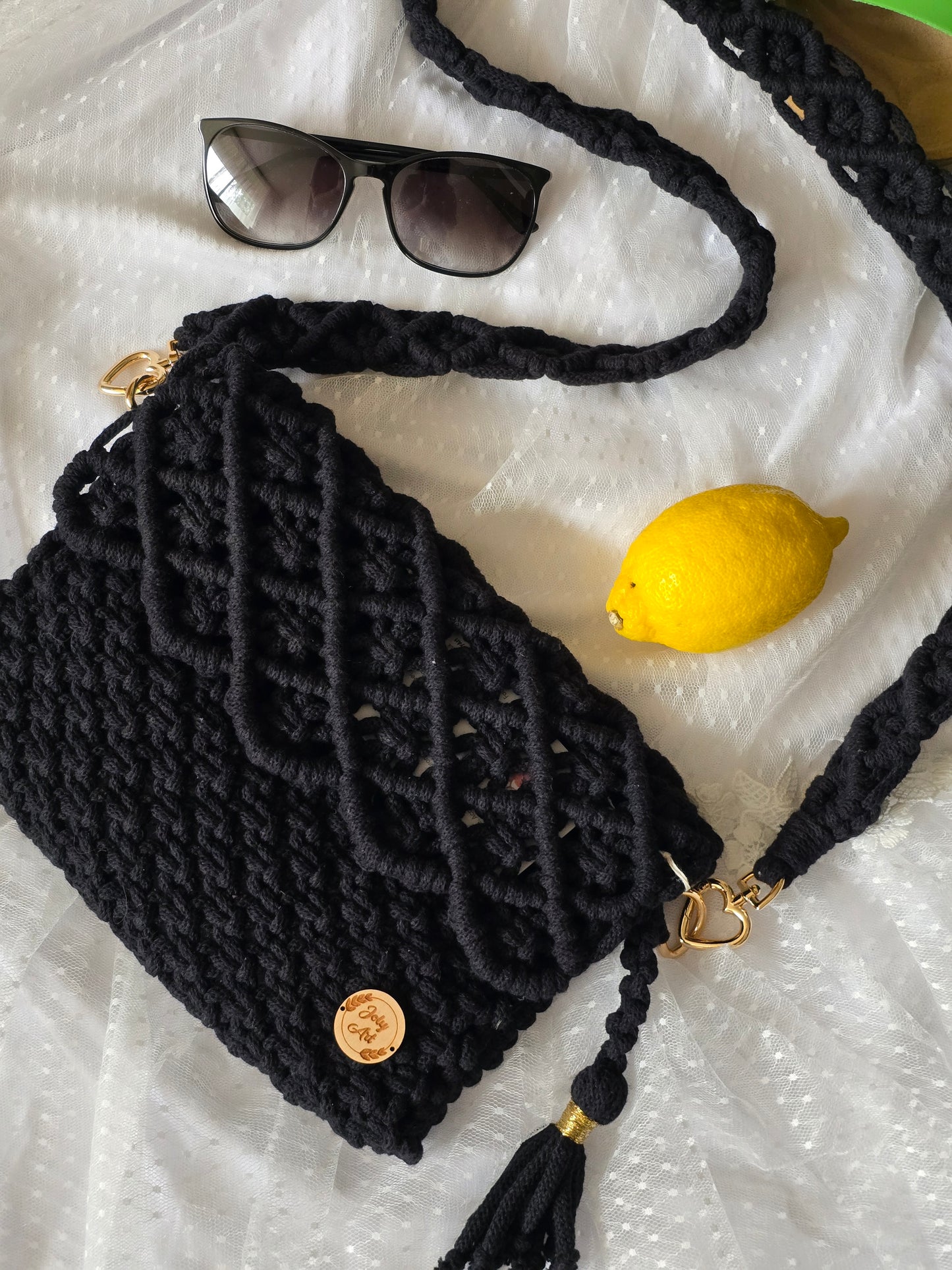 Sac bandoulière Noir