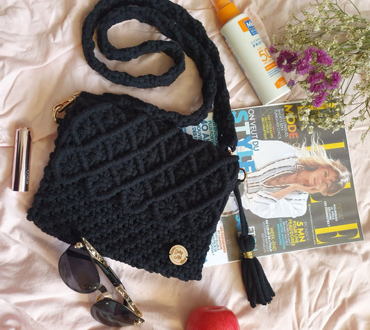 Sac bandoulière Noir
