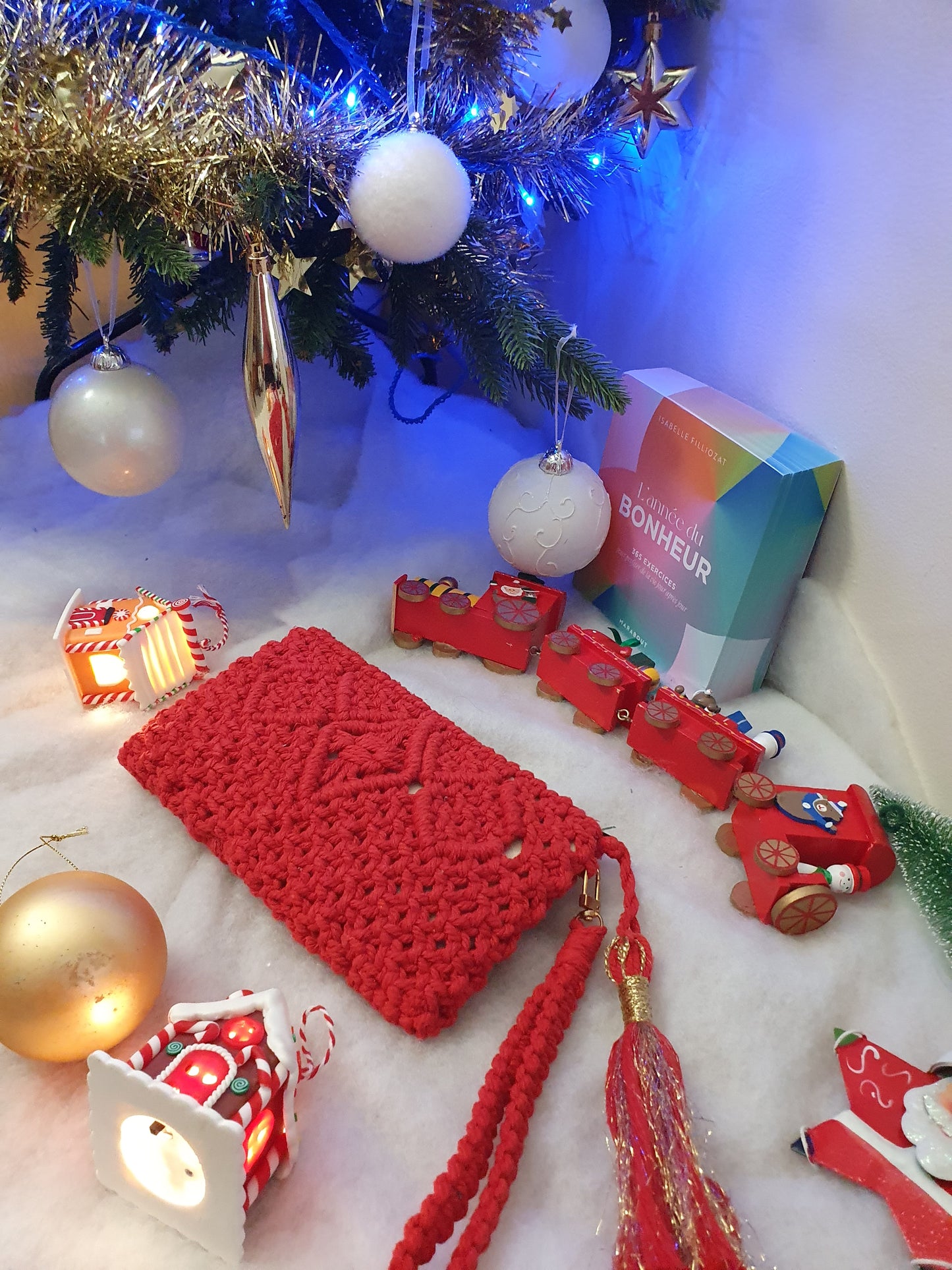 Sac pochette Rouge