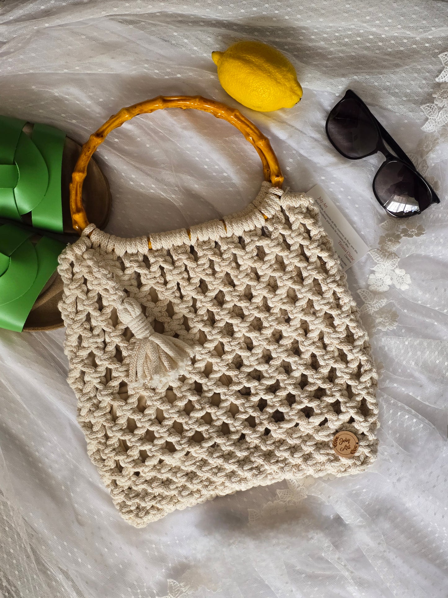 Sac d'été macramé