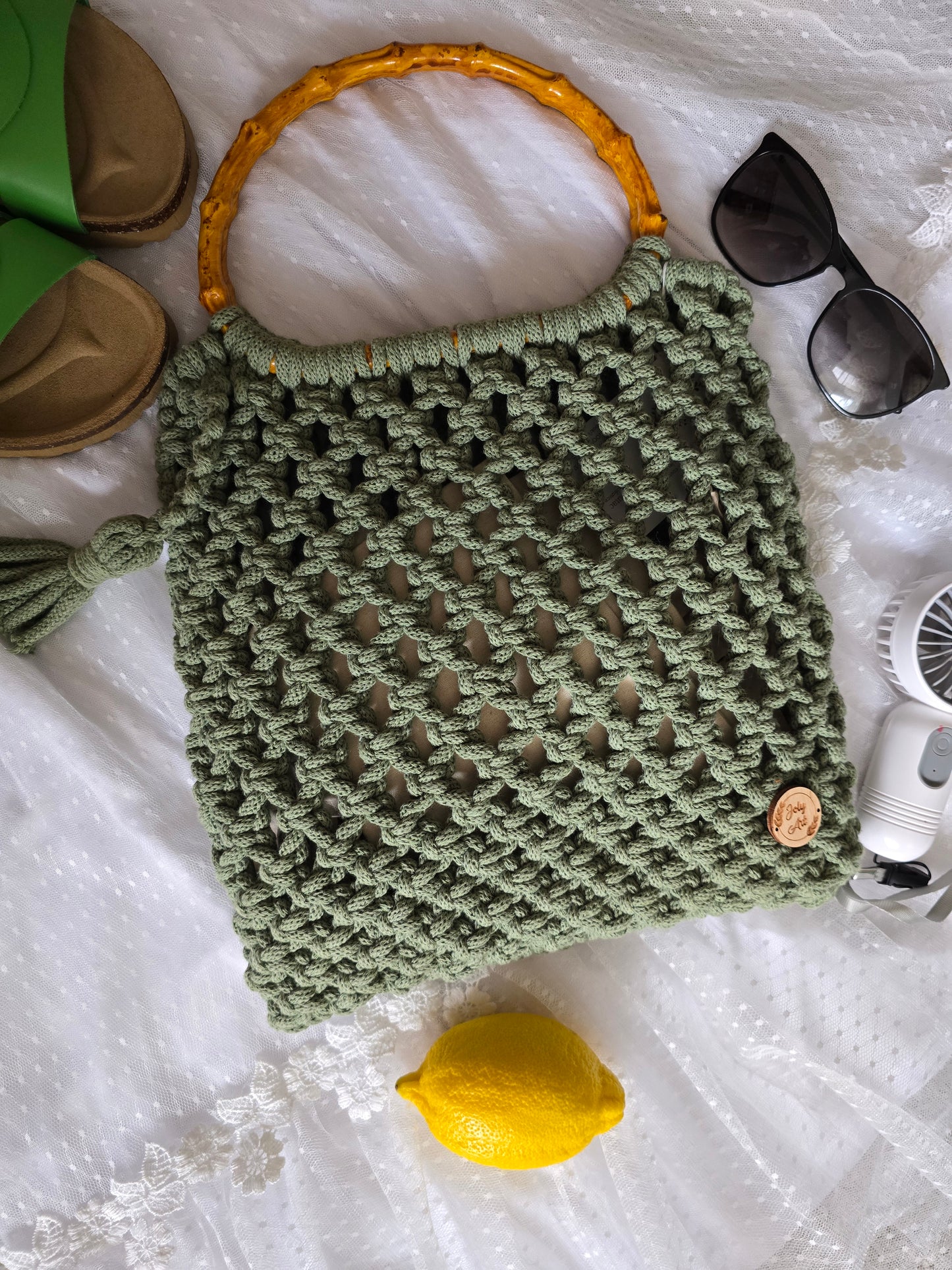 Sac d'été macramé