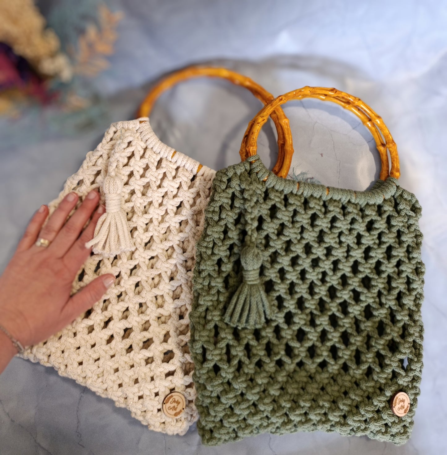 Sac d'été macramé