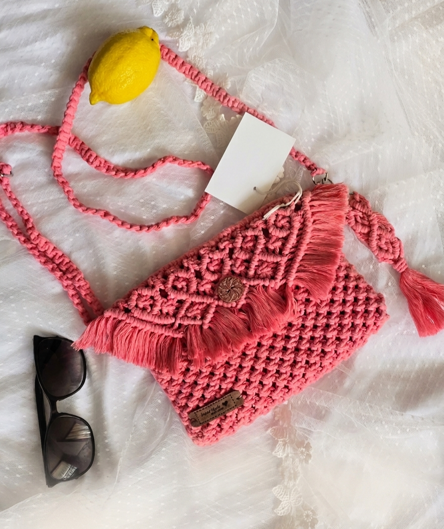 Sac bandoulière Rose
