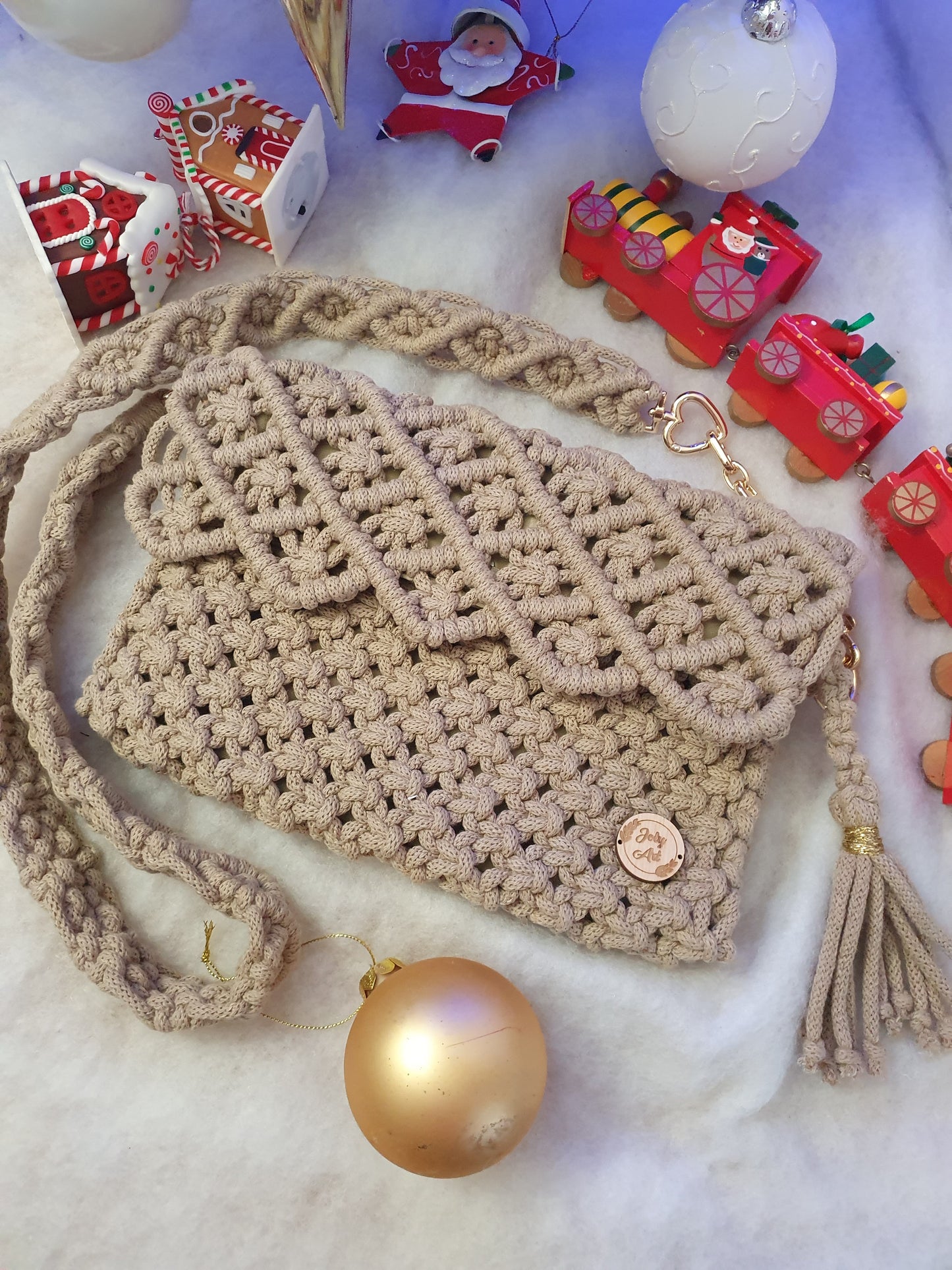 Sac bandoulière Beige