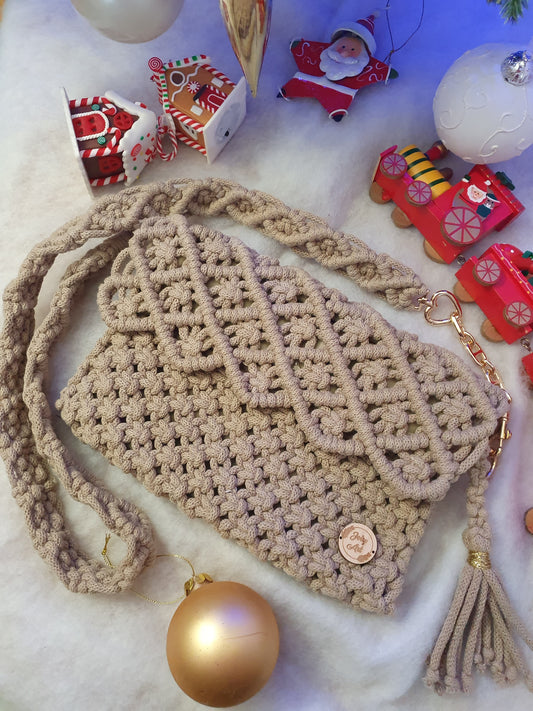 Sac bandoulière Beige