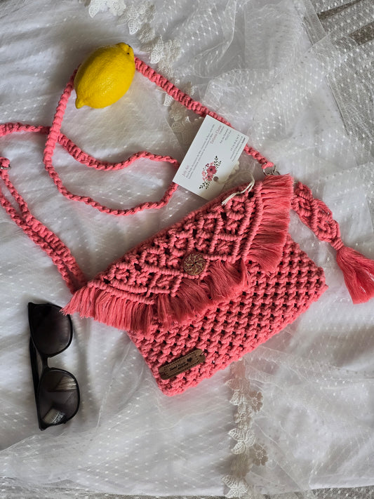 Sac bandoulière Rose