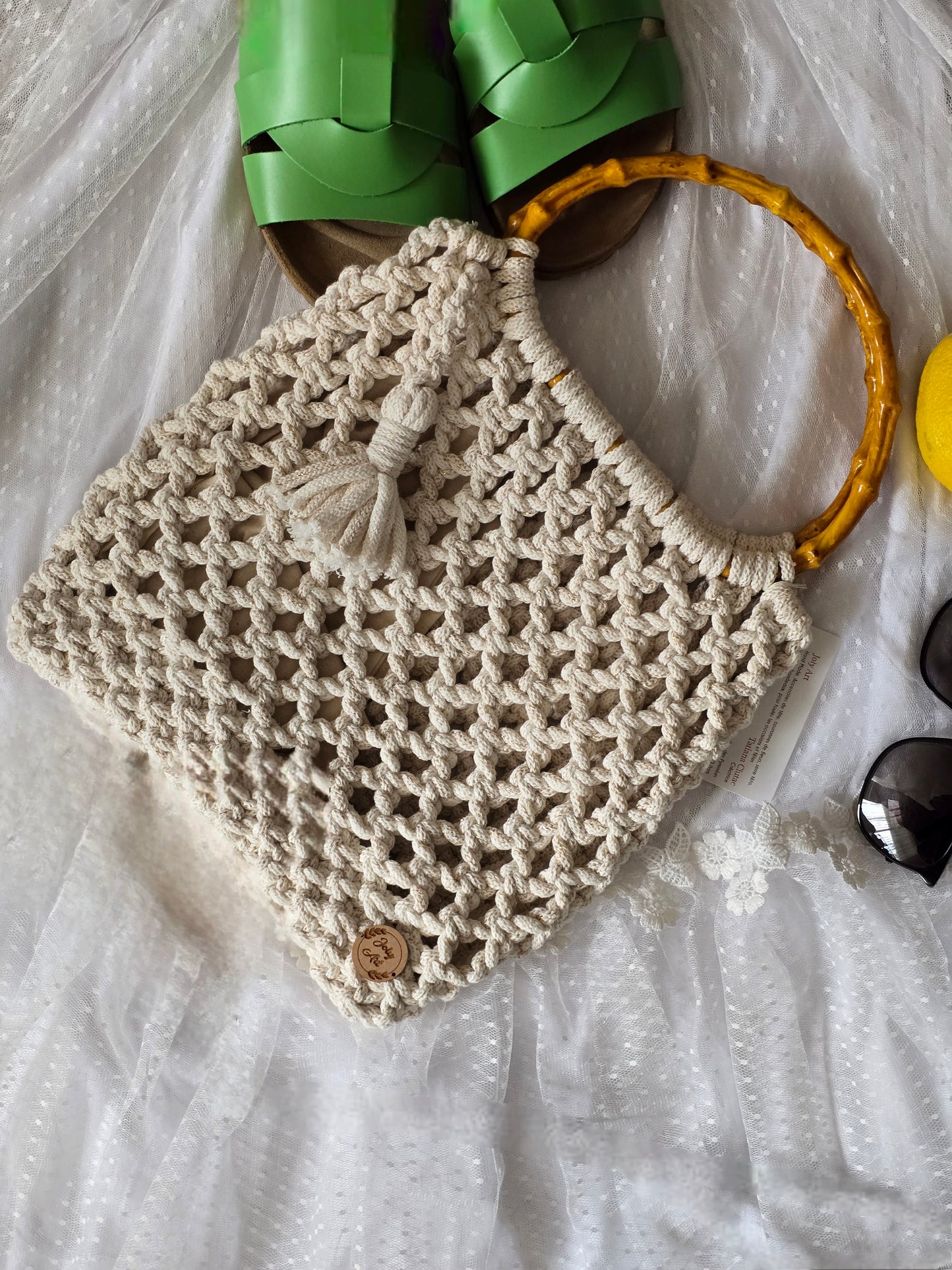 Sac d'été macramé