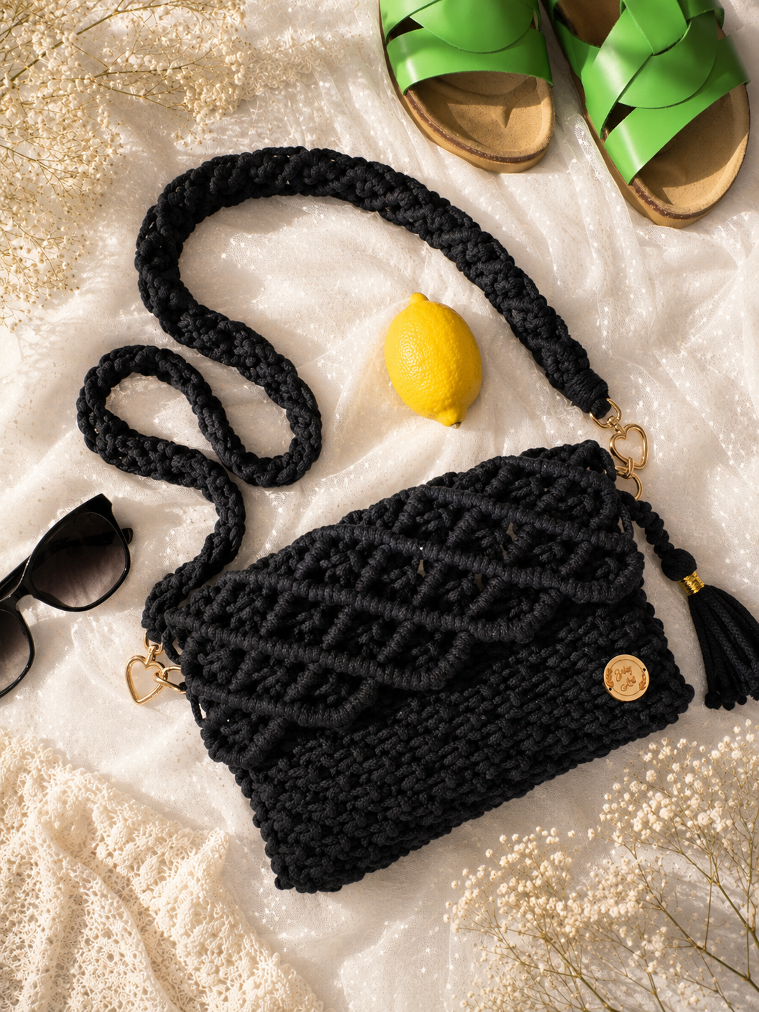 Sac bandoulière Noir