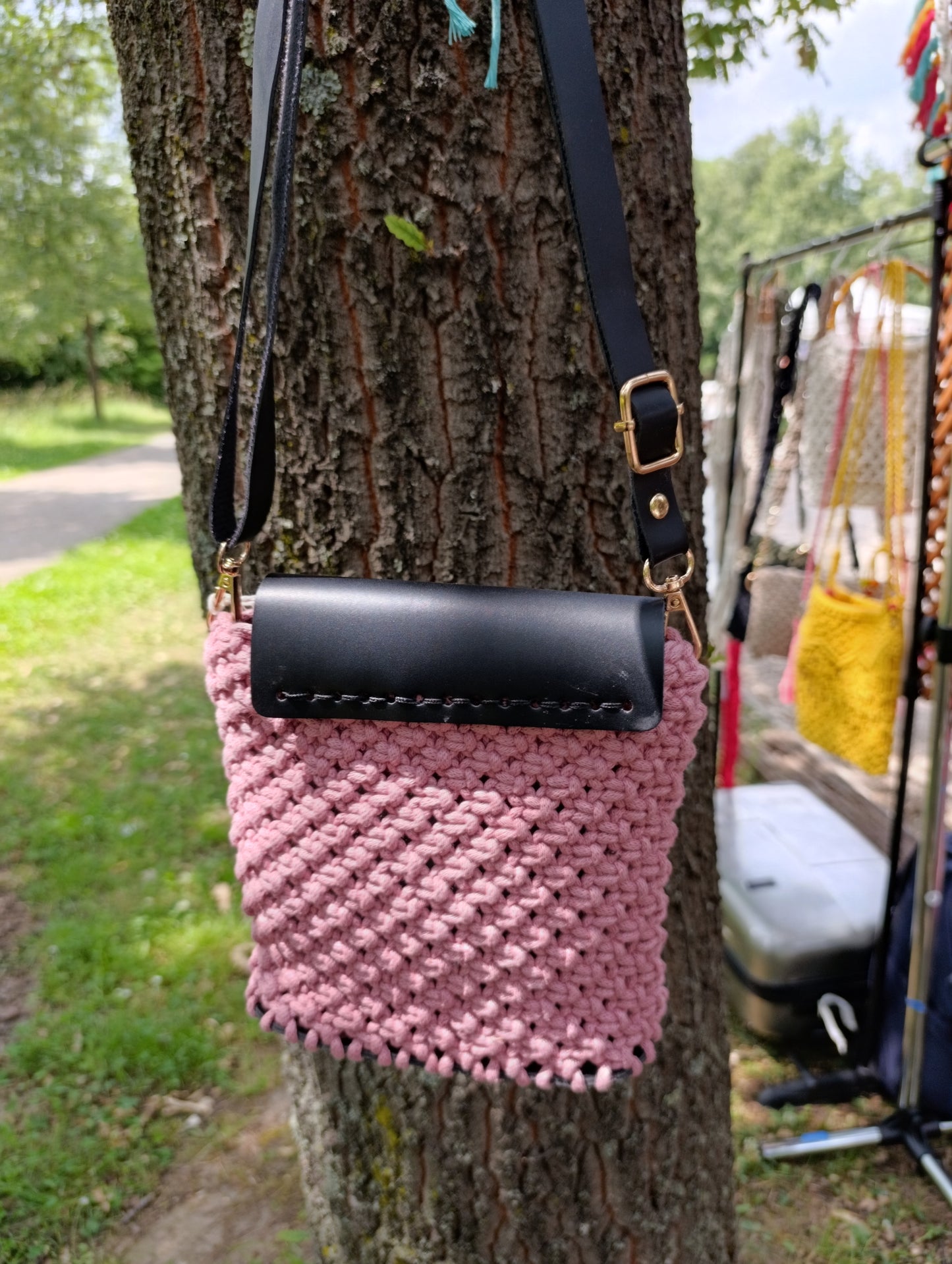 Le sac Rosé noir