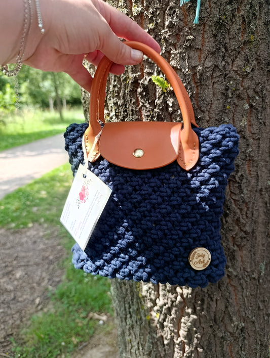 Mini sac bleu marine