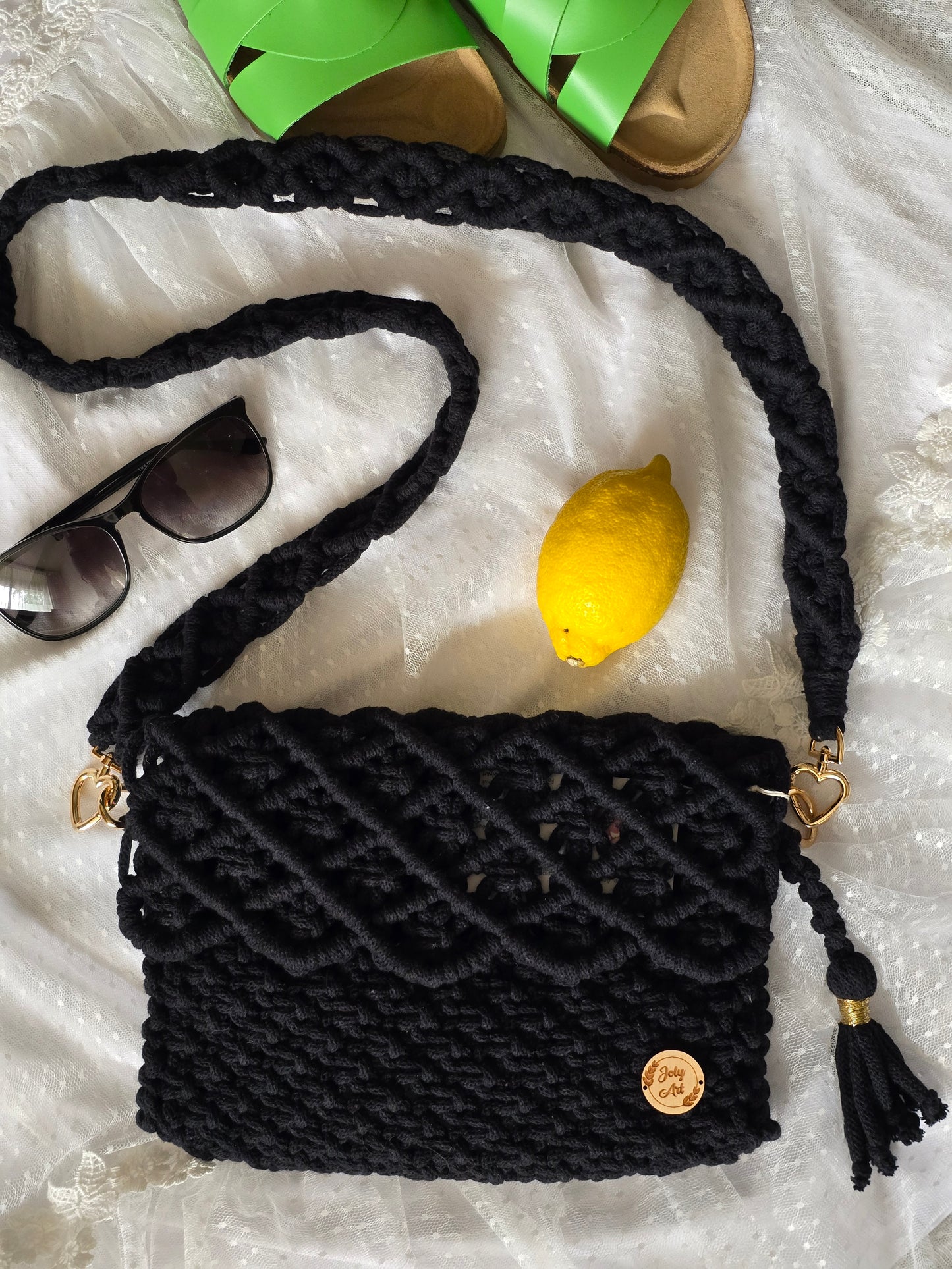 Sac bandoulière Noir