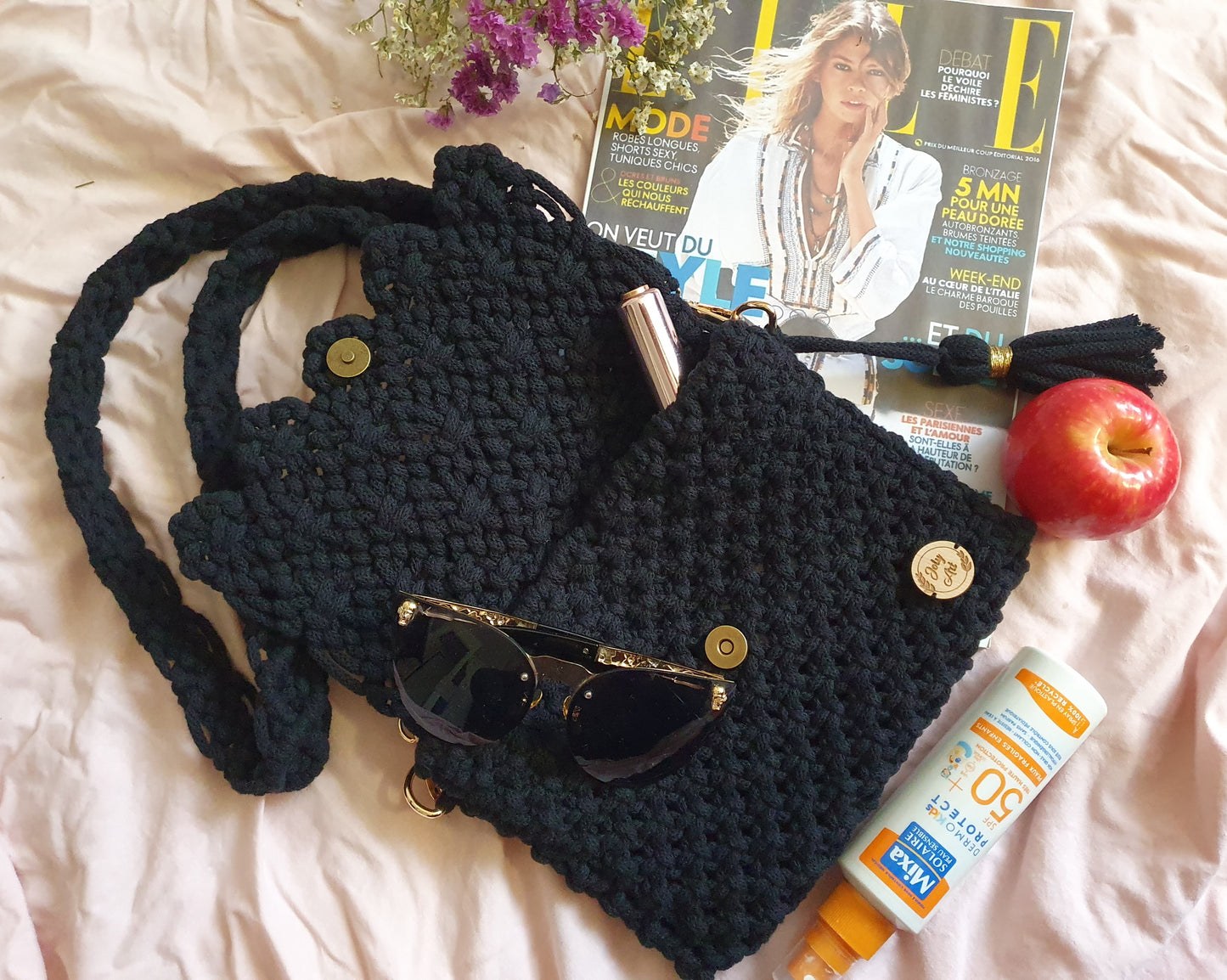 Sac bandoulière Noir