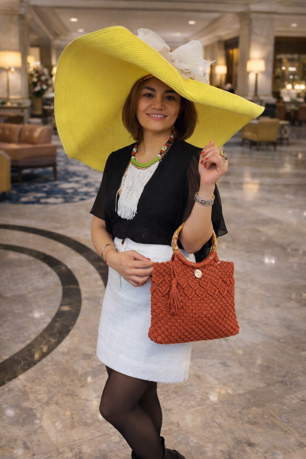 Sac à main Bordeaux