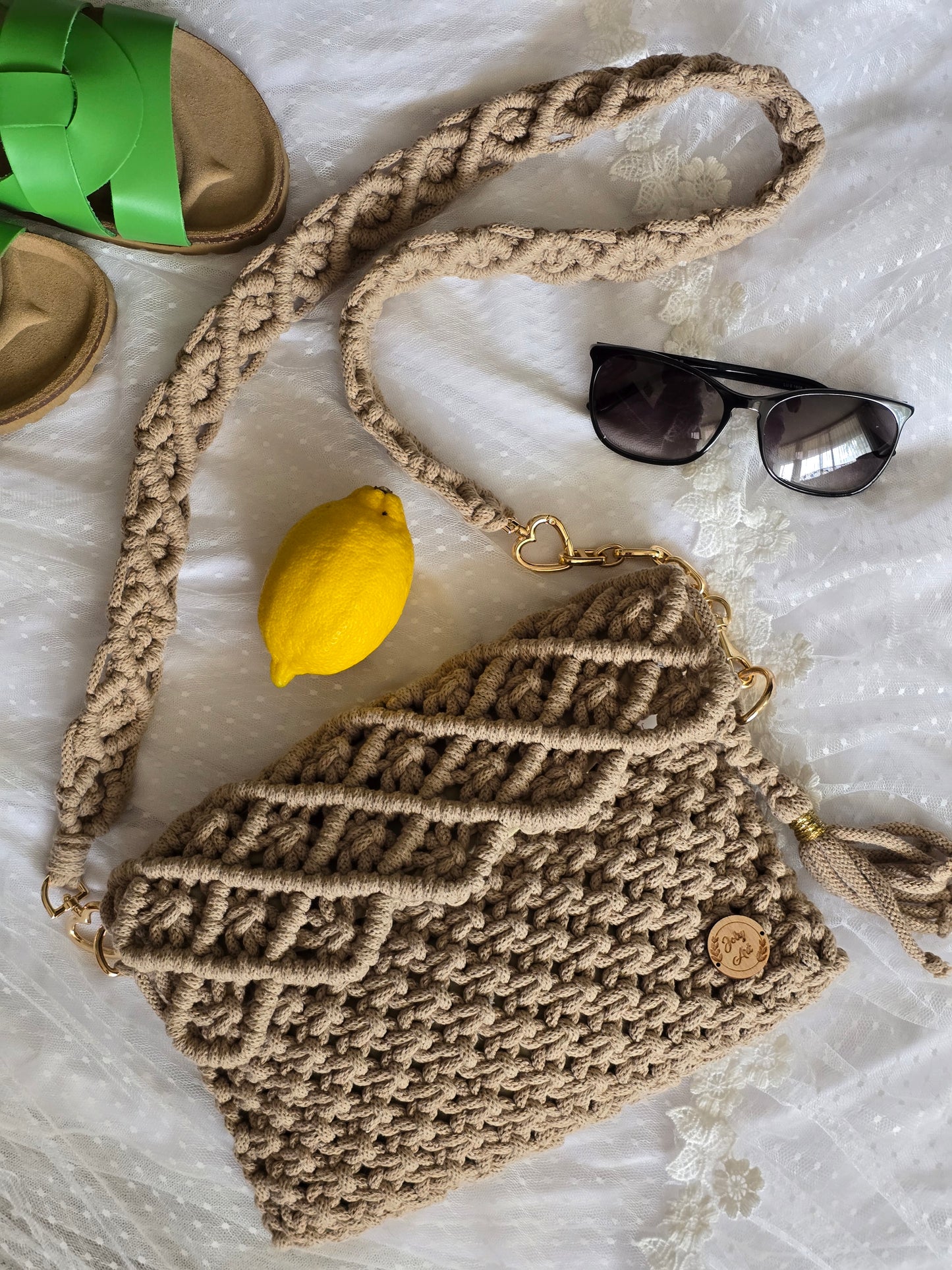 Sac bandoulière Beige